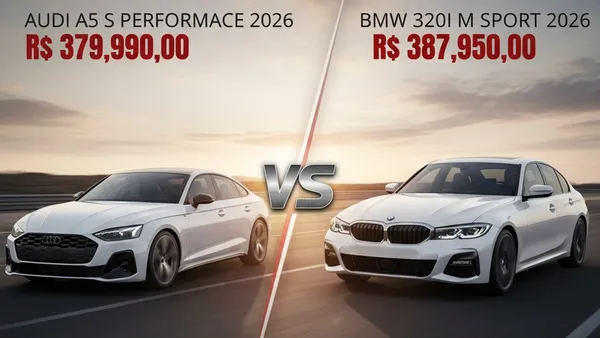 Audi A5 vs BMW 320i: O Duelo dos Sedãs Premium que Você Estava Esperando