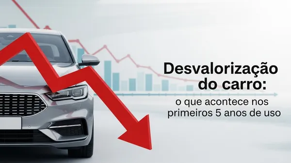 Desvalorização do carro: o que acontece nos primeiros 5 anos de uso